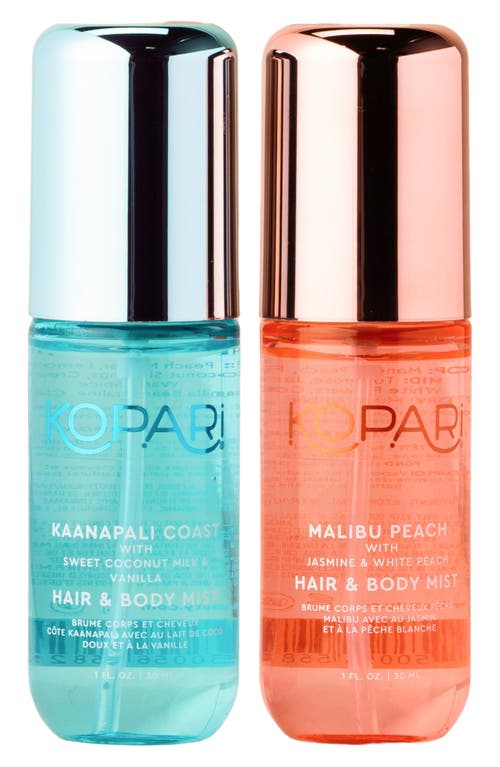 Shop Kopari Paradise Found Hair & Body Mist Duo (nordstrom Exclusive) $24 Value In No Color