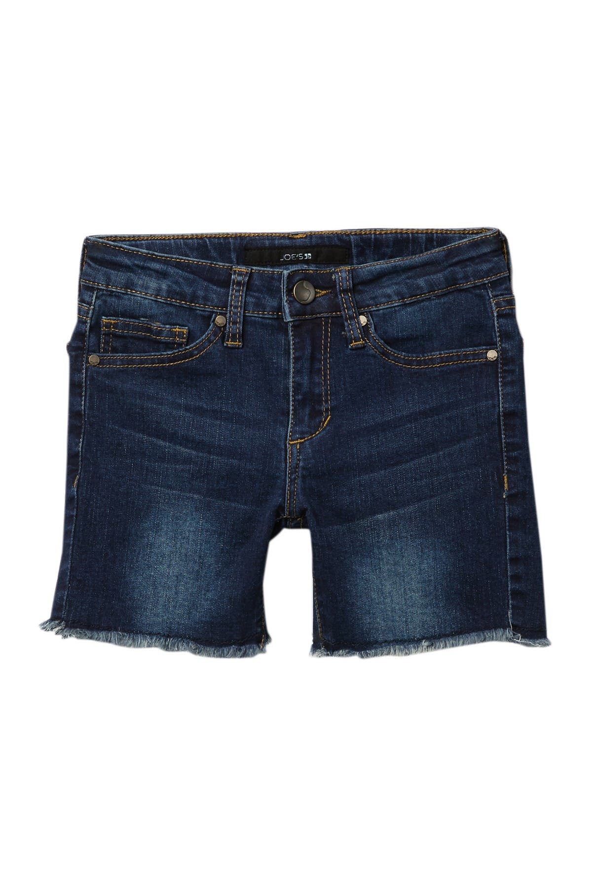 the frayed mid rise shorts