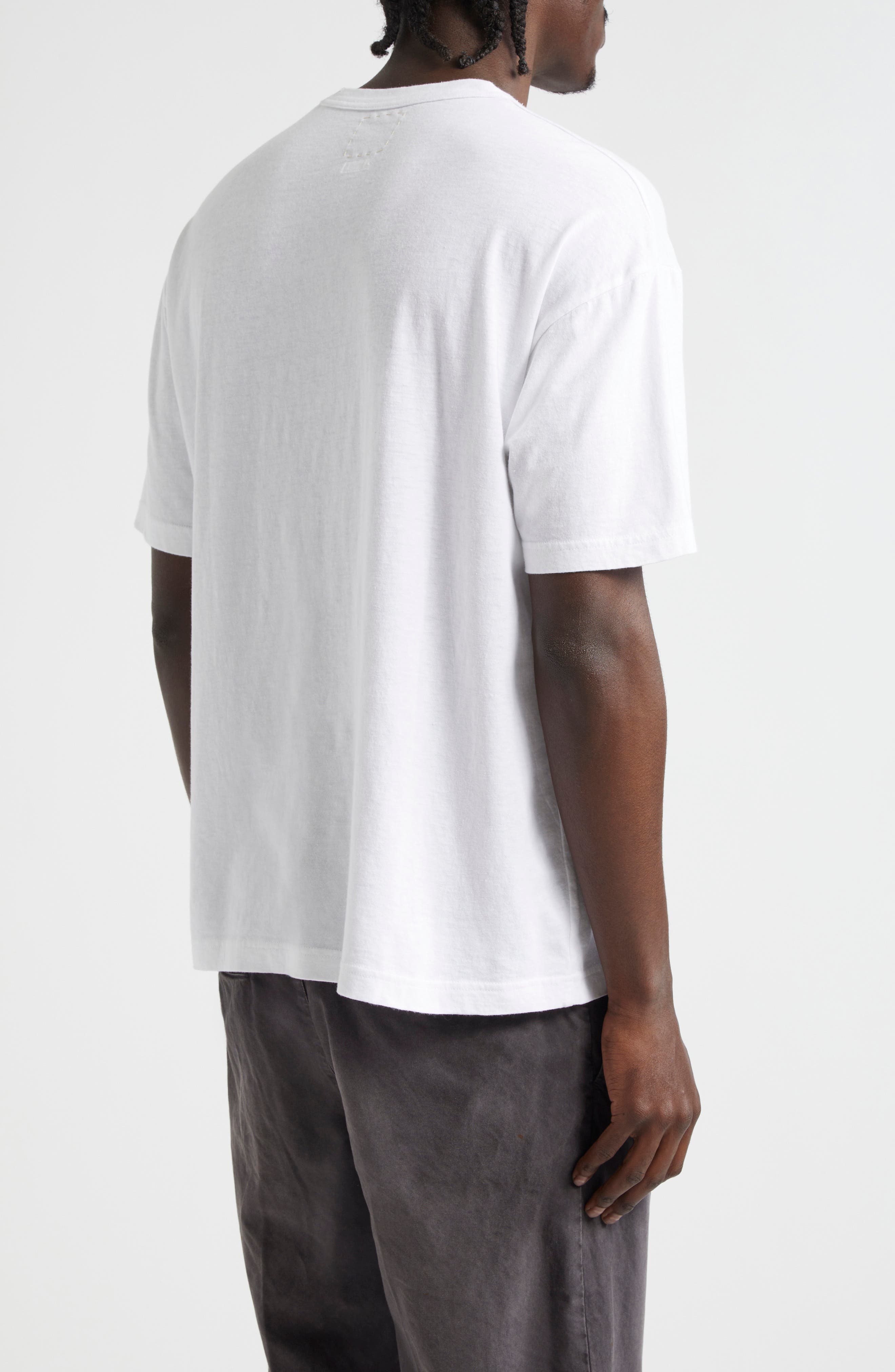 VISVIM Tora Tiger Graphic T-Shirt in White | Smart Closet