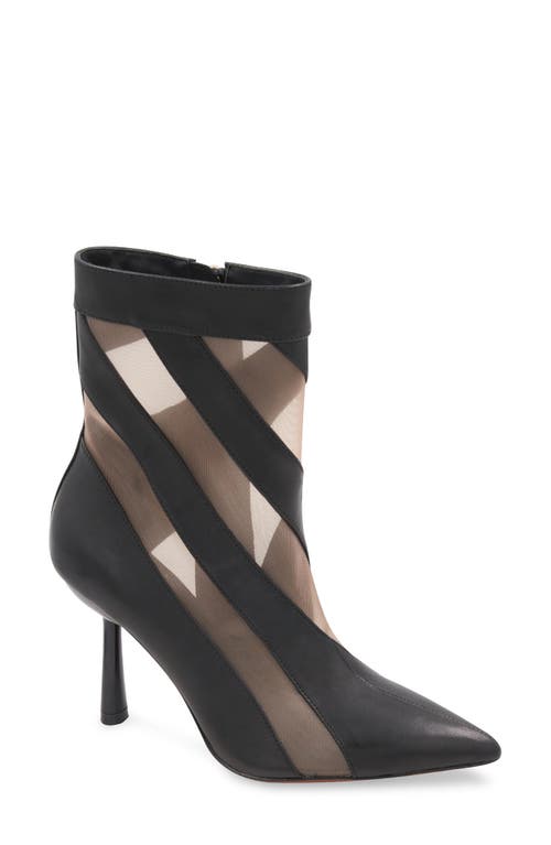 Shop Bcbg Reldo Mesh Bootie In Black