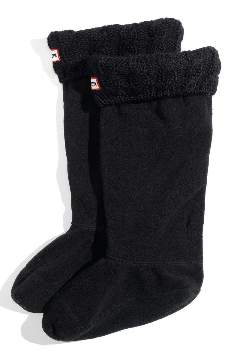 Hunter Cable Knit Welly Socks | Nordstrom