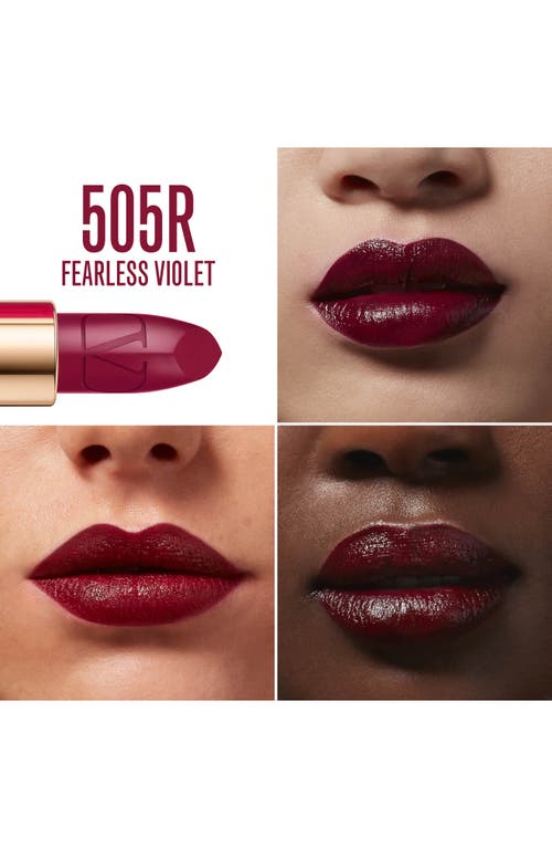 Shop Valentino Rosso  Refillable Lipstick In 505r/satin