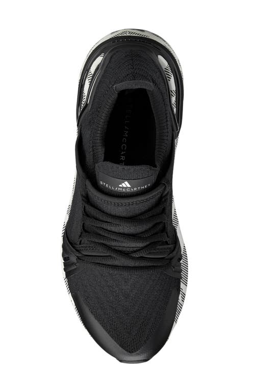 Adidas By Stella Mccartney Asmc Ultraboost 20 Graphic-sole Trainer Sneakers In Core Black/black/black
