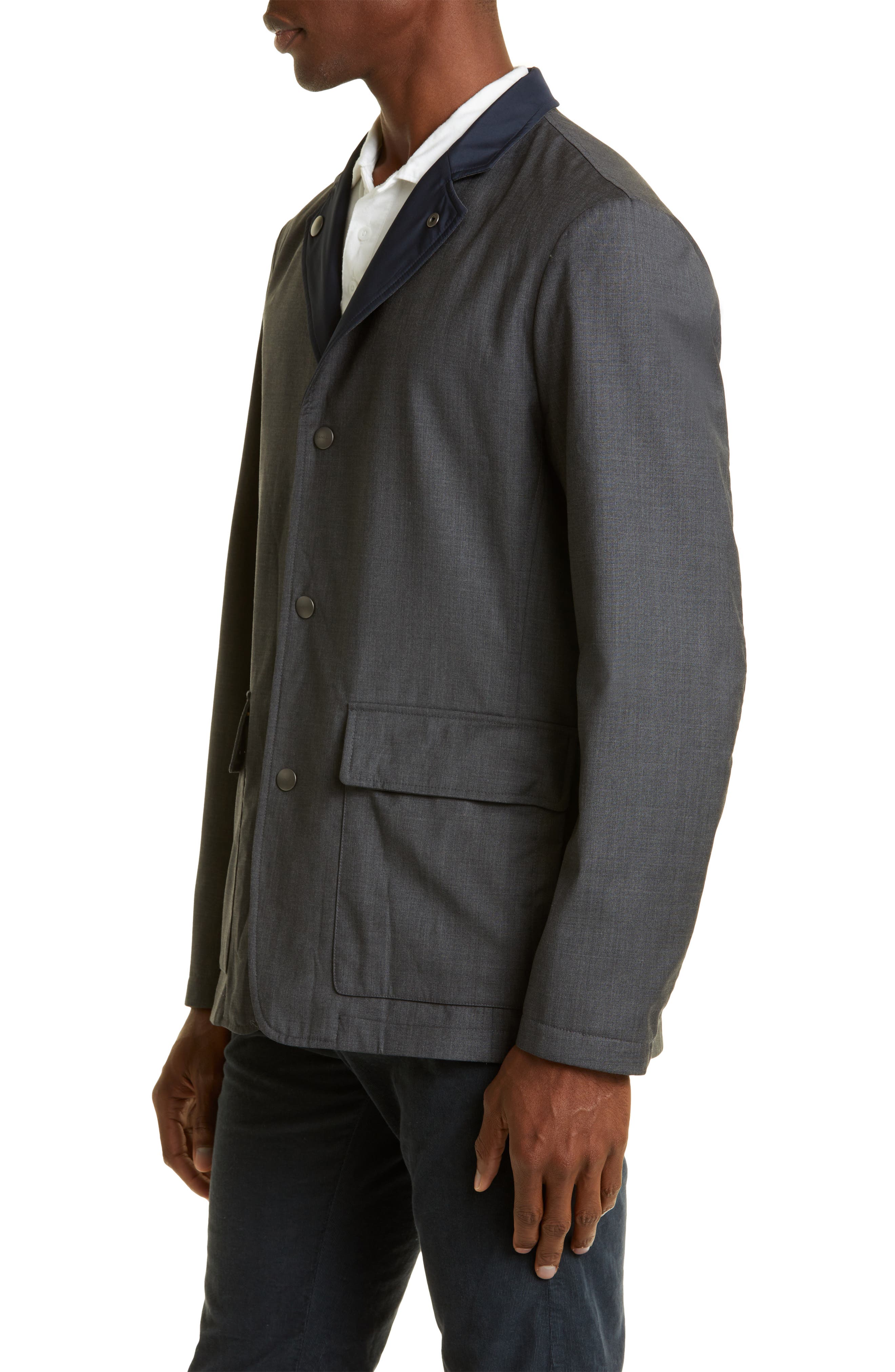 reversible sport coat