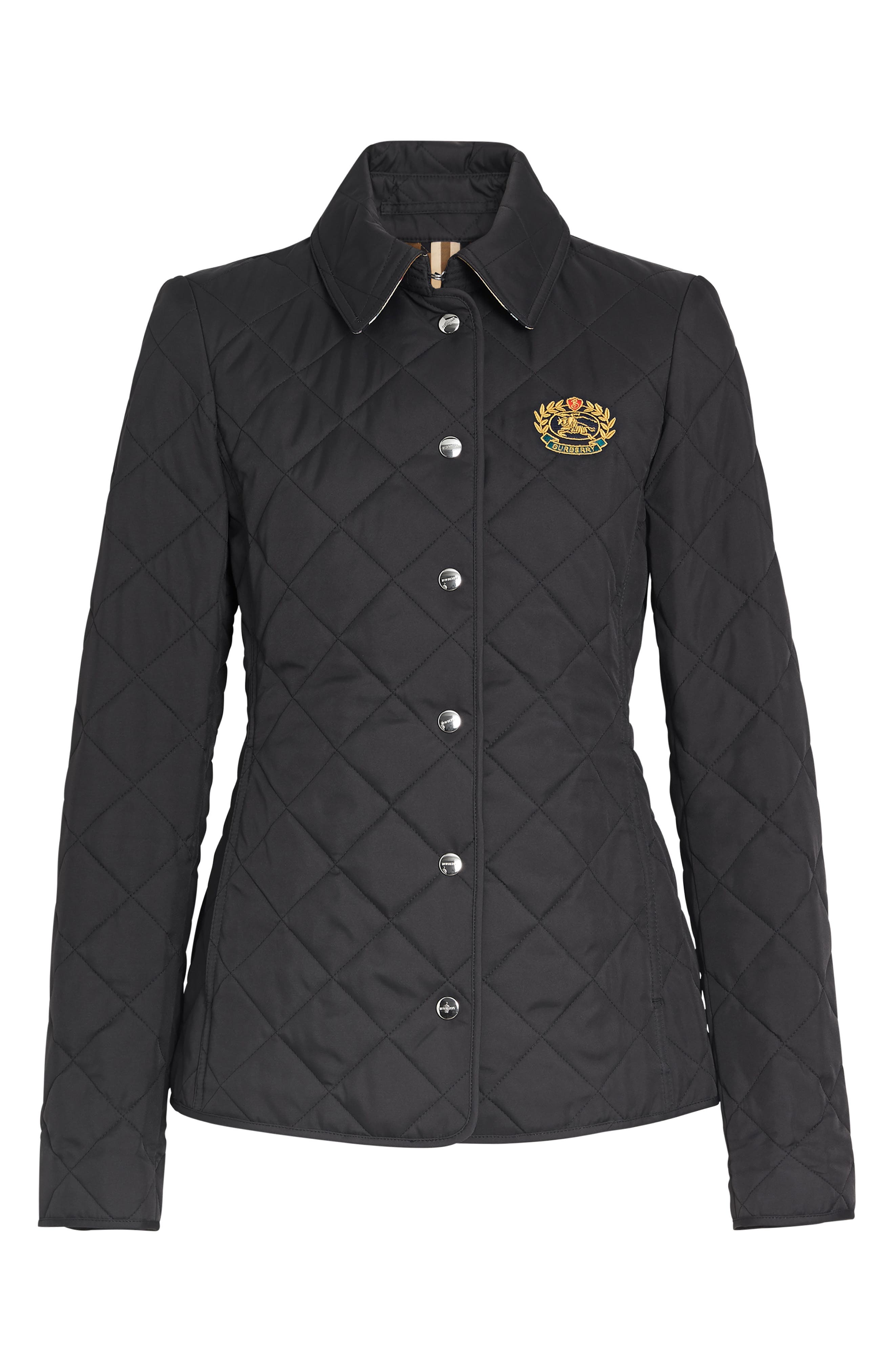 franwell diamond quilted jacket