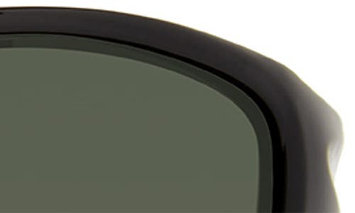 Shop Eddie Bauer 61mm Rectangle Sunglasses In Black/green