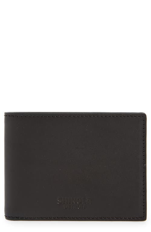 Slim Bifold Wallet in Black