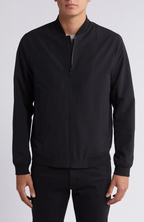 Shop Theory Brenton Bomber Jacket In Black