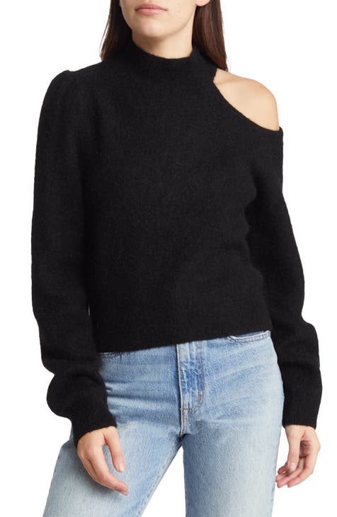 nike black mock turtleneck