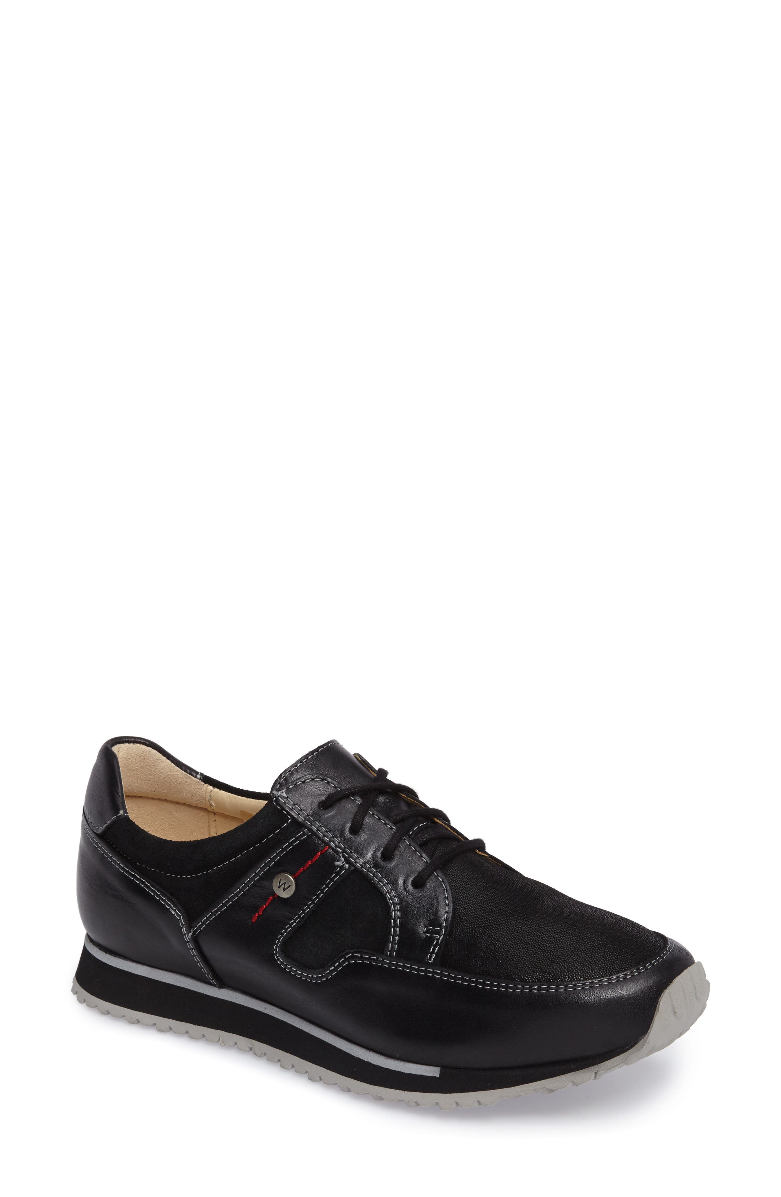 Wolky E-Walk Sneaker - Black