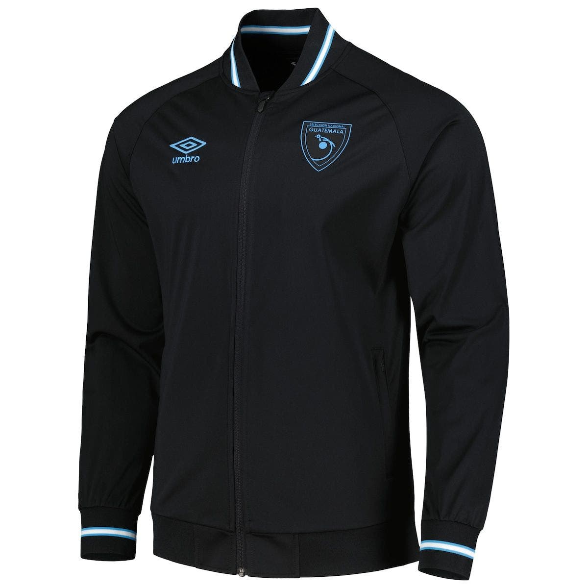 Umbro Men's Umbro Black Guatemala National Team Anthem Raglan FullZip Jacket Nordstrom