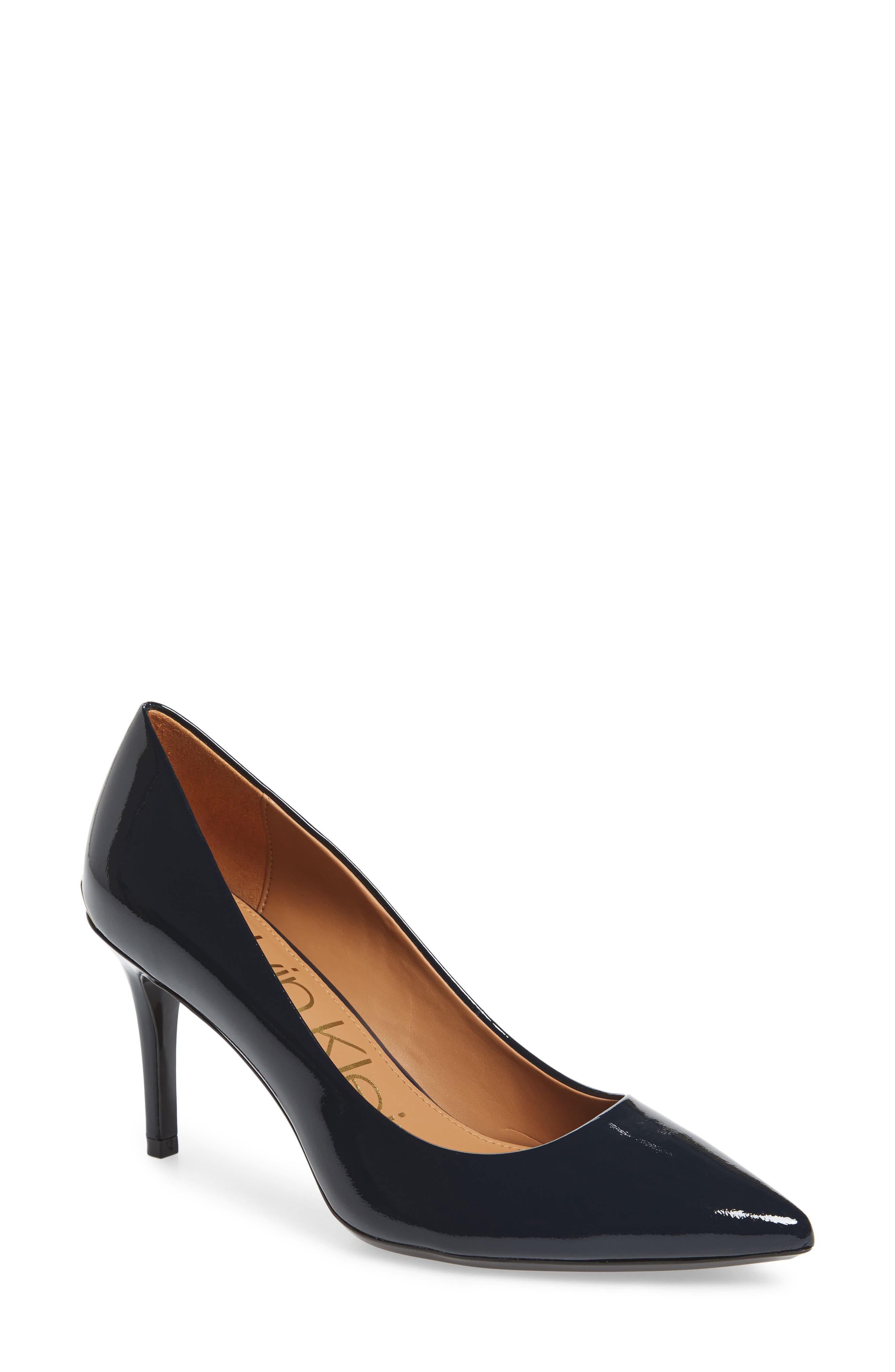 gayle patent leather pump