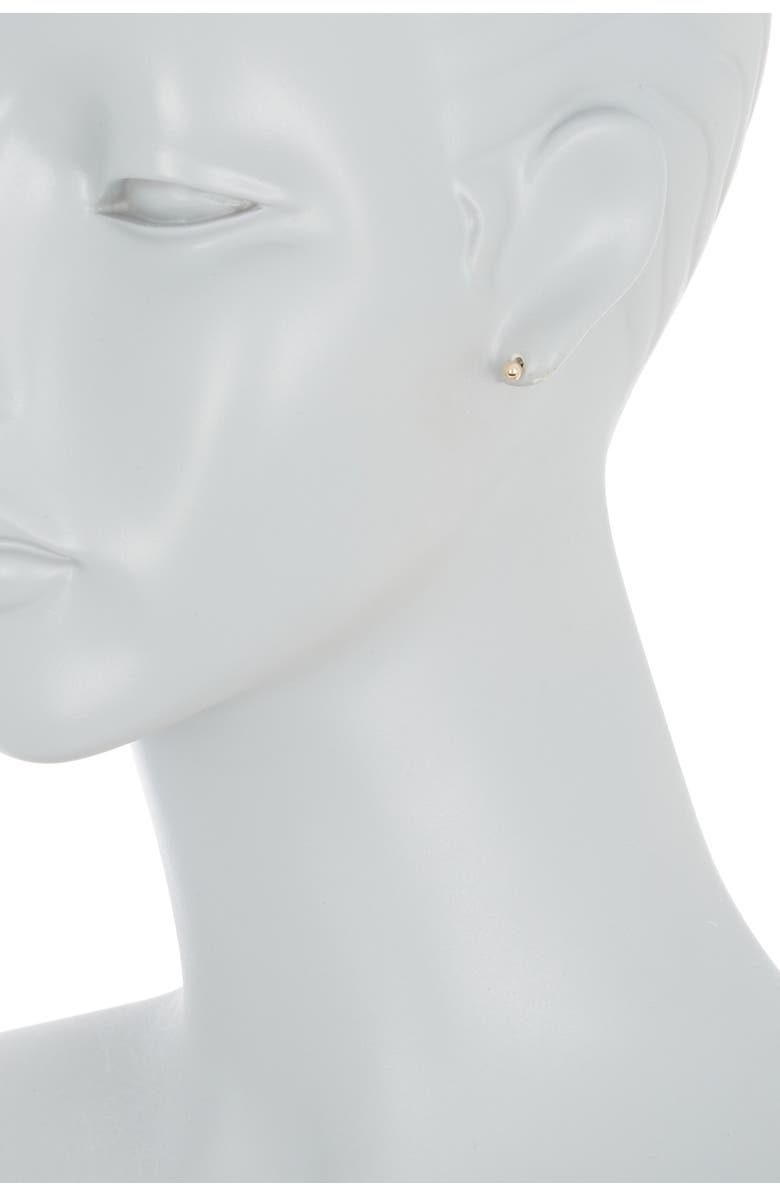 CANDELA JEWELRY 14K Gold Hoop & Stud Earrings Set, Main, color, GOLD