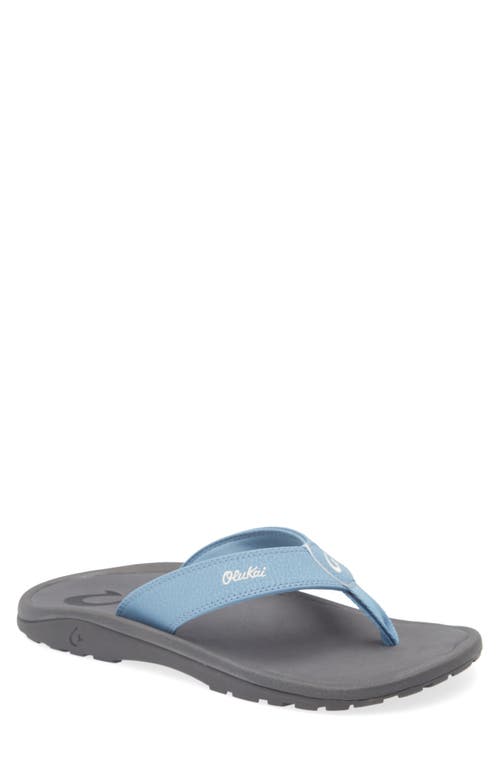 Olukai Ohana Flip Flop In Blue