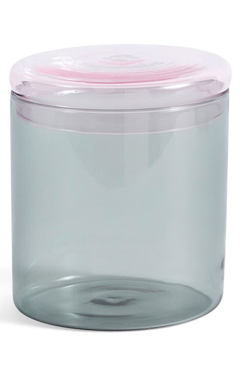 HAY Glass Container in Grey