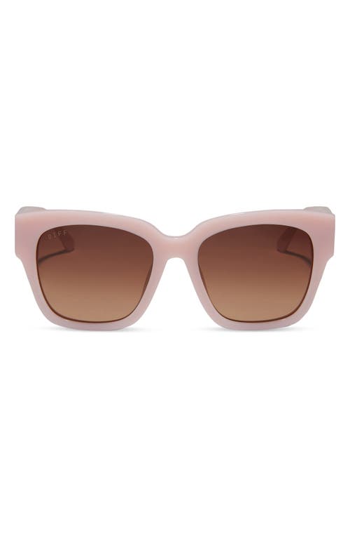 Bella II 54mm Square Sunglasses in Brown Gradient