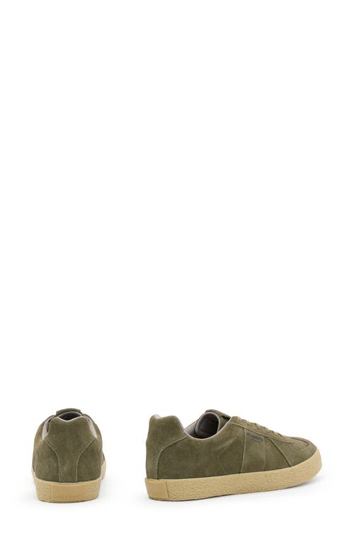 Shop Allsaints Jaimee Sneaker In Khaki Green