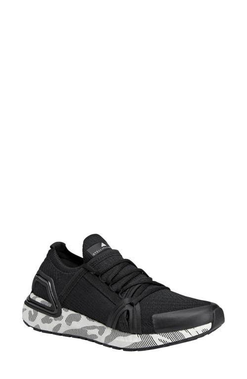 Adidas By Stella Mccartney Asmc Ultraboost 20 Graphic-sole Trainer Sneakers In Core Black/black/black