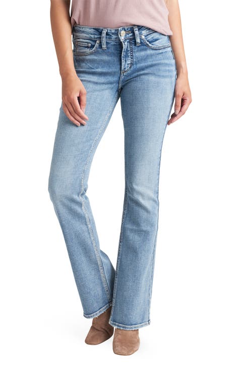 Silver Jeans Co. Women's Avery High Rise Curvy Fit Slim Bootcut