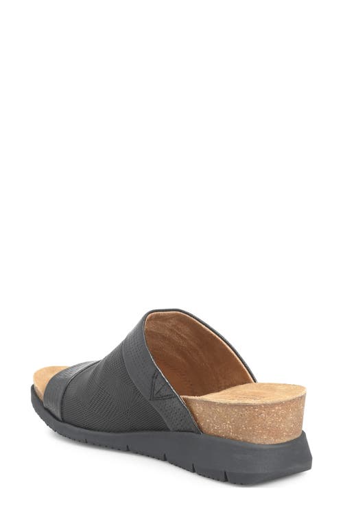 Shop Comfortiva Smithie Wedge Sandal In Black