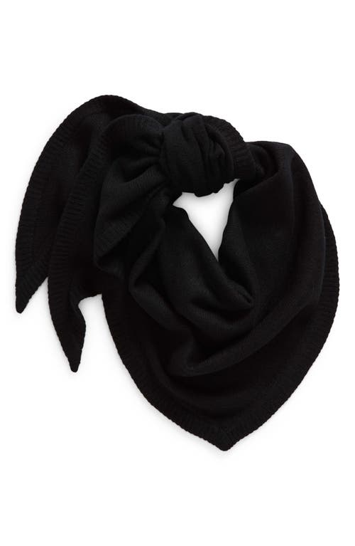 Shop Totême Toteme Wool & Cashmere Scarf In Black