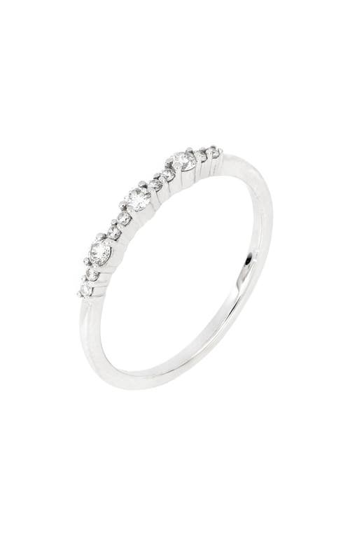 Liora Graduated Diamond Ring in White Gold