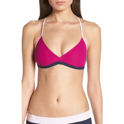 Flagpole Casey Bikini Top, Purple