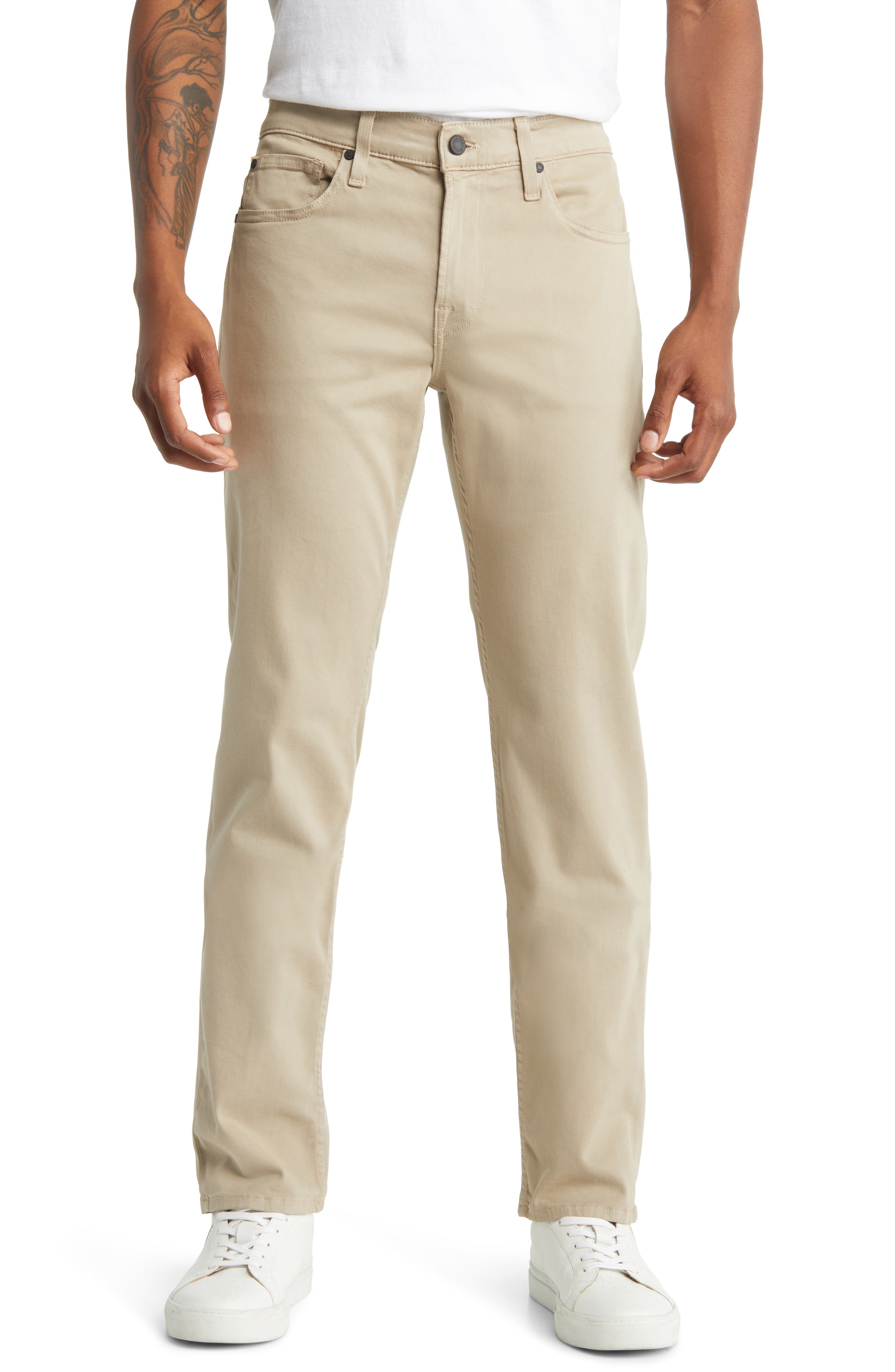 beige baggy jeans mens