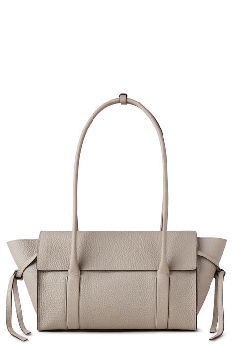 Small Soft Bayswater Leather Satchel