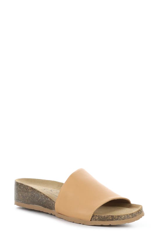 Bos. & Co. Lux Slide Sandal In Nude Nappa | ModeSens