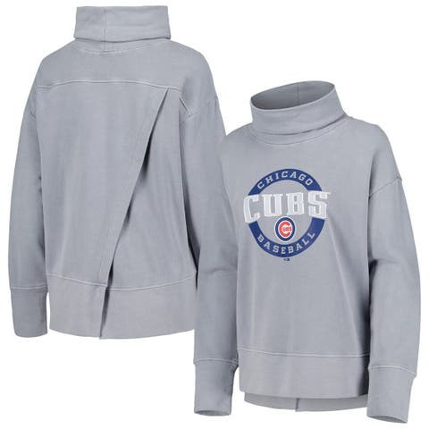 Lids Chicago Cubs Mitchell & Ness Women's Color Block 2.0 Pullover