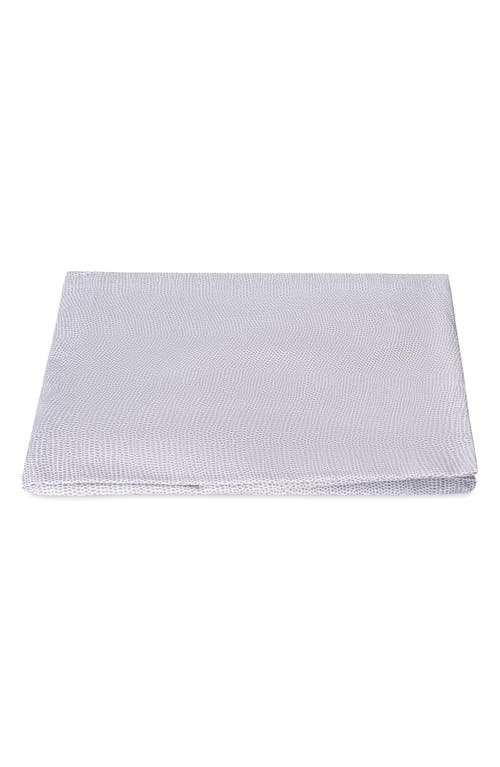 Matouk Jasper Cotton Sateen Fitted Sheet In Fawn