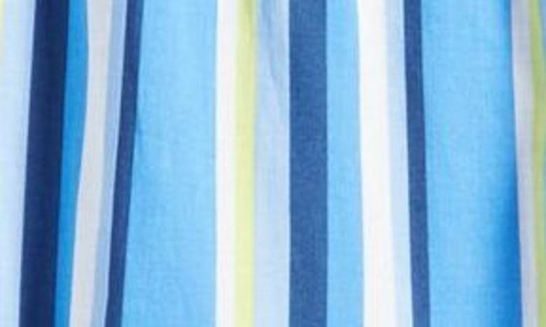 Shop Eliza J Float Tiered Three-quarter Sleeve Dress In Blue