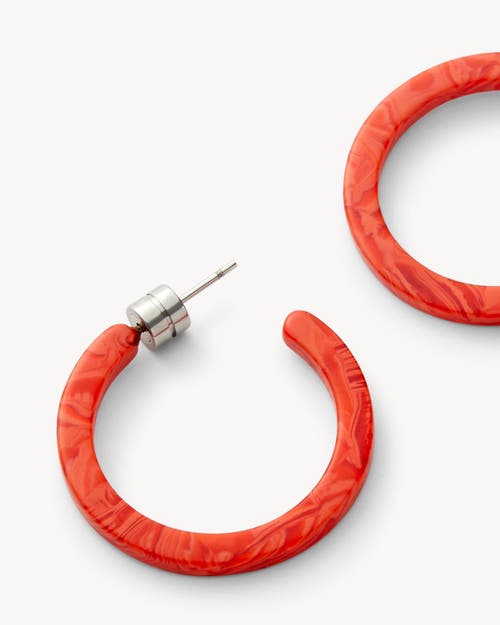 Machete Mini Hoops In Poppy