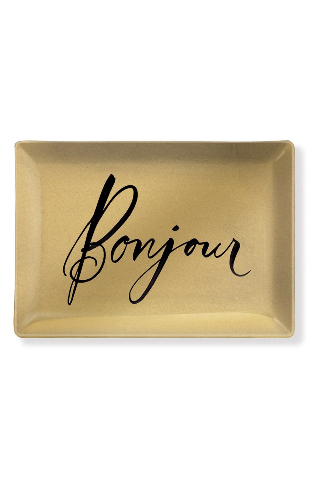 Fringe Studio 'Bonjour' Glass Tray Nordstrom
