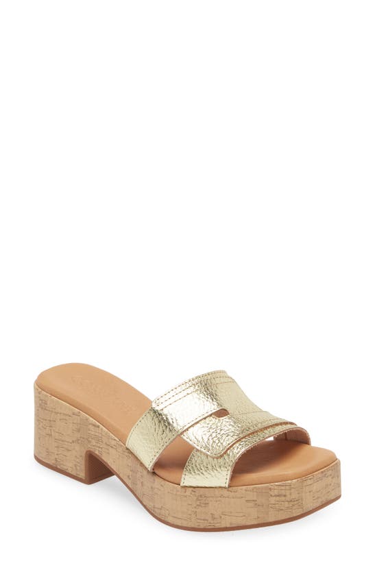 Cordani Marley Platform Sandal In Platino In Platino