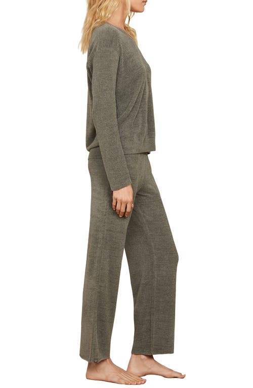 Barefoot Dreams Cozychic® Ultra Lite® Knit Pajamas In Olive Branch