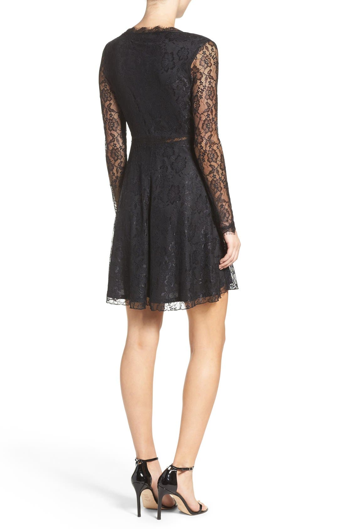 NSR Lace Skater Dress Nordstrom