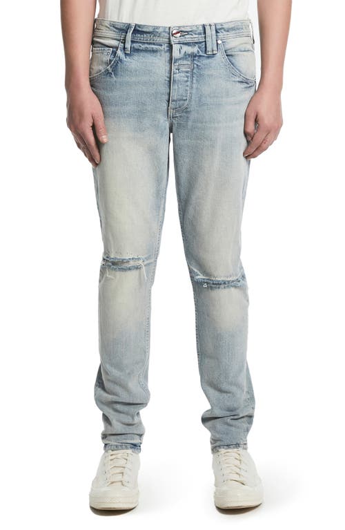 Ripped Slim Fit Jeans in Amedeo Destructed