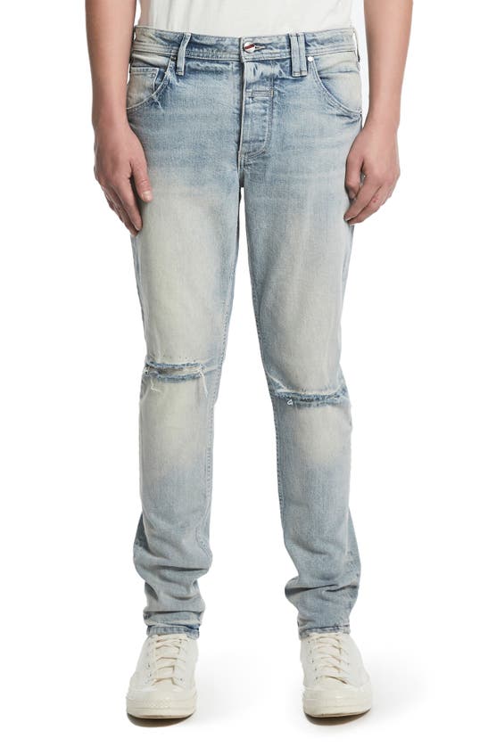 Shop Vayder Ripped Slim Fit Jeans In Amedeo Destructed