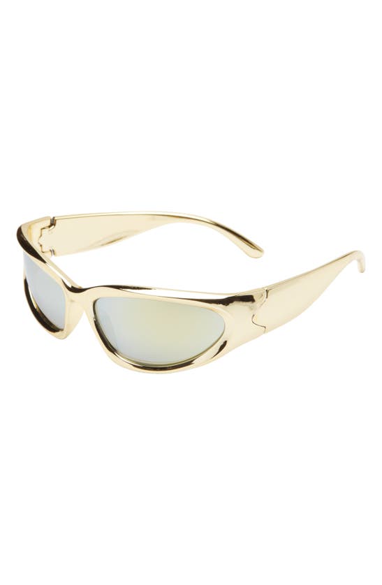 Shop Bp. Rectangular Sunglasses In Gold