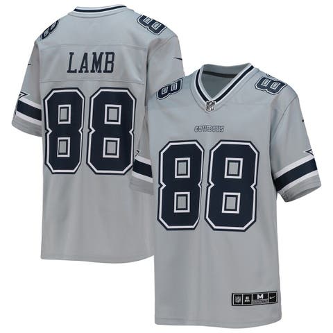 Youth Nike CeeDee Lamb Olive Dallas Cowboys 2021 Salute to Service Game Jersey