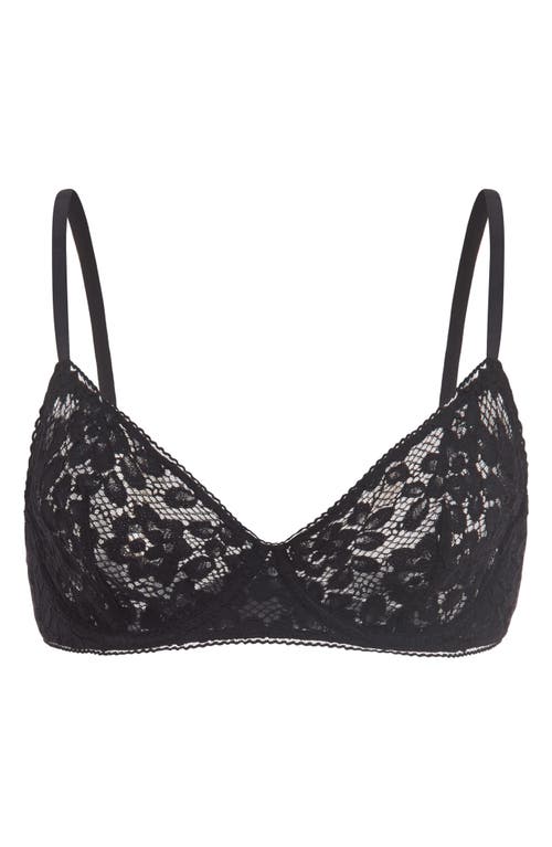 Wolford Lace Underwire Bra In Black