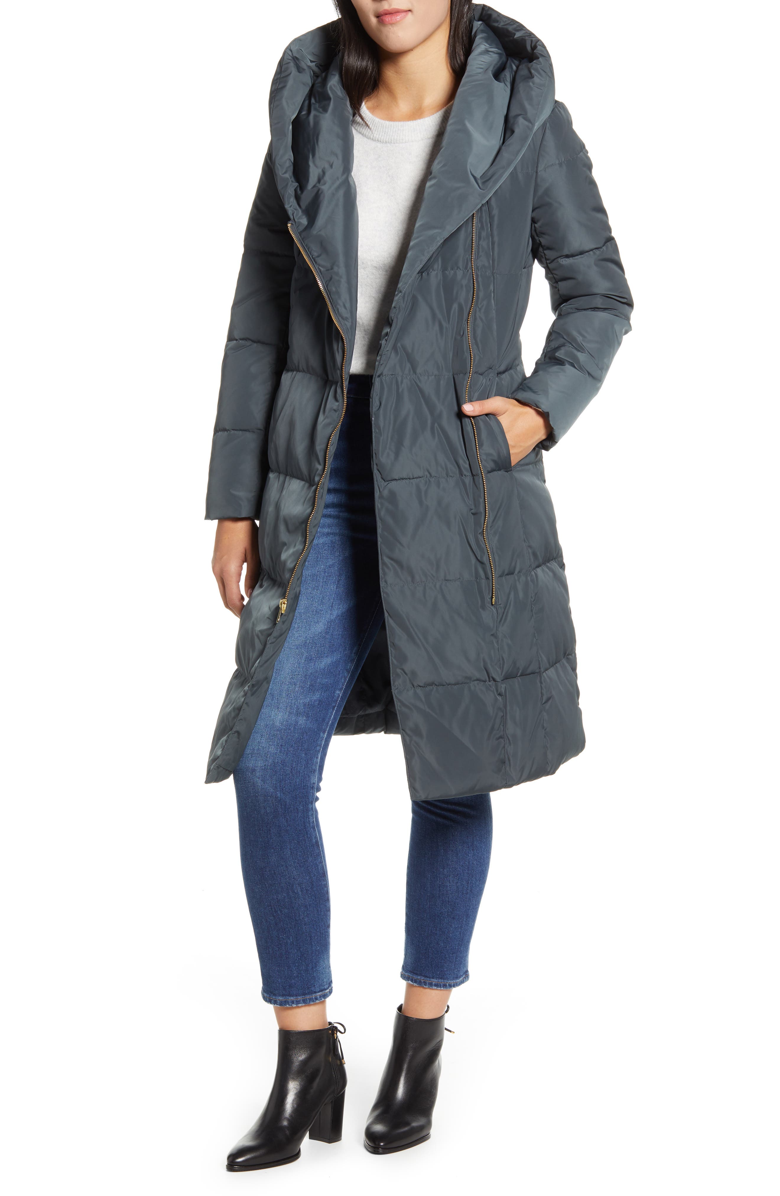 cole haan women's down coat