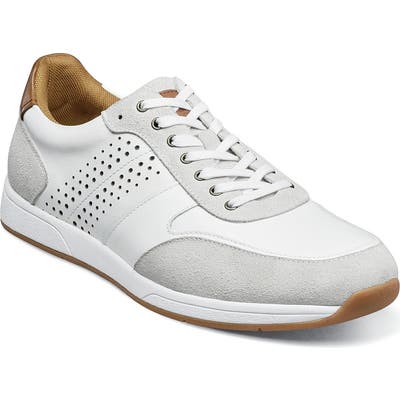 Florsheim Fusion Sport Sneaker, EEE - White