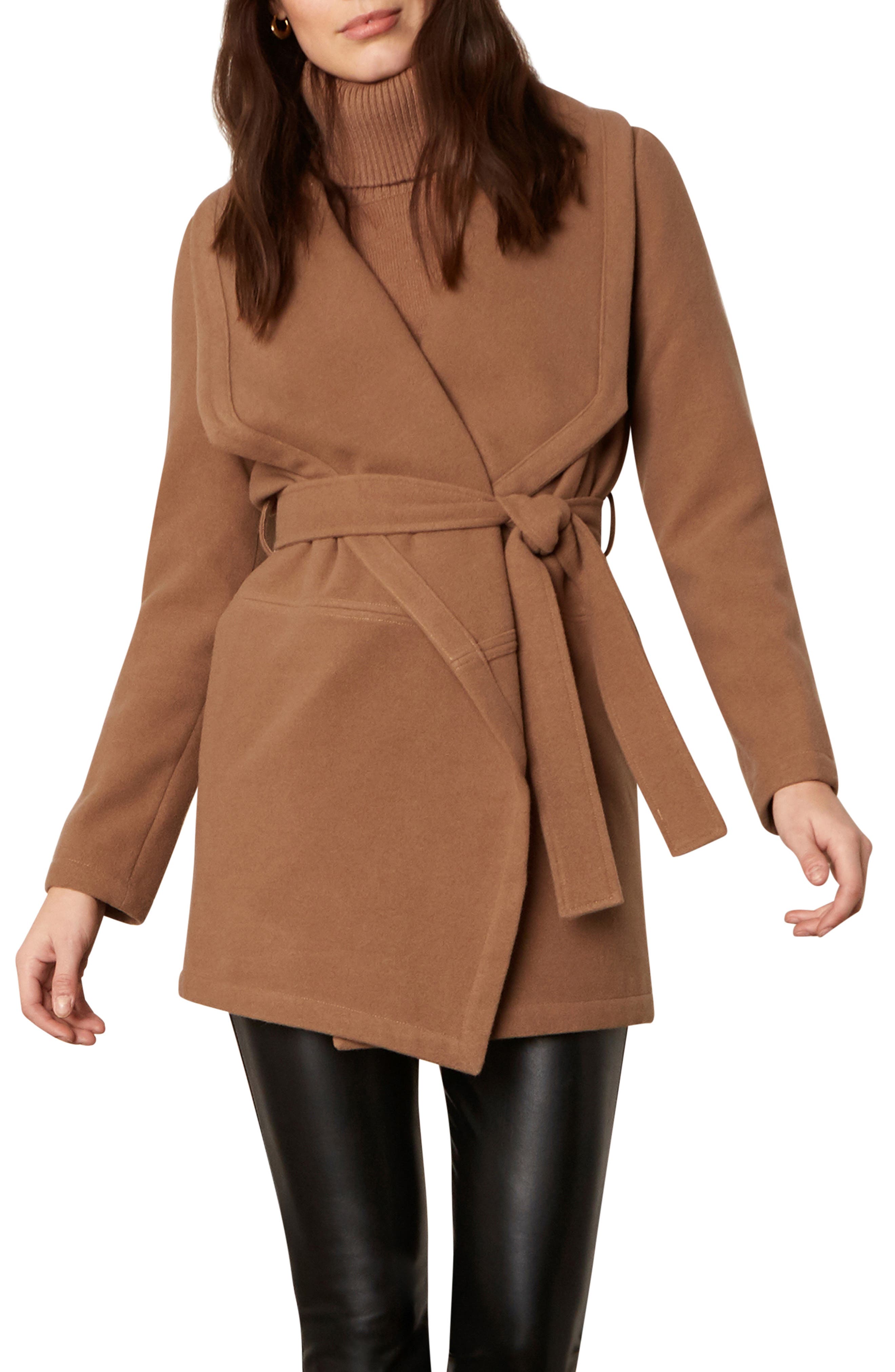 bb dakota wrap coat