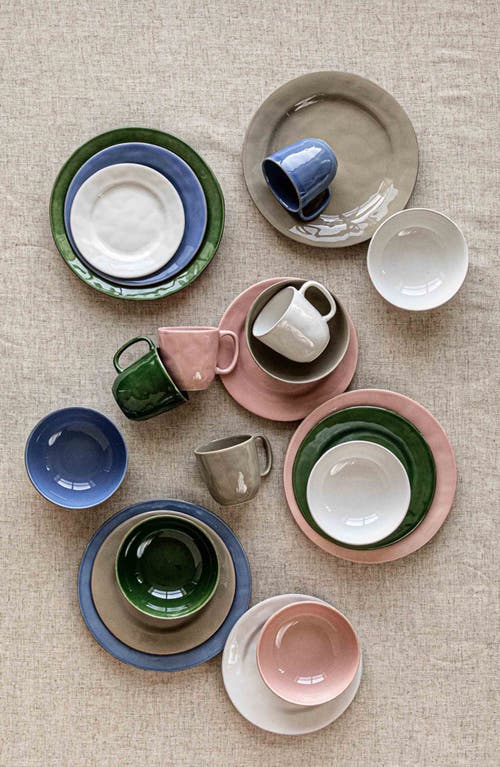Juliska Puro Ceramic Mug In Basil