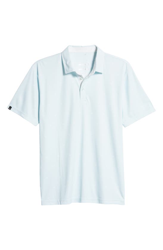Shop Swannies Gilligan Golf Polo In Mintblue-white