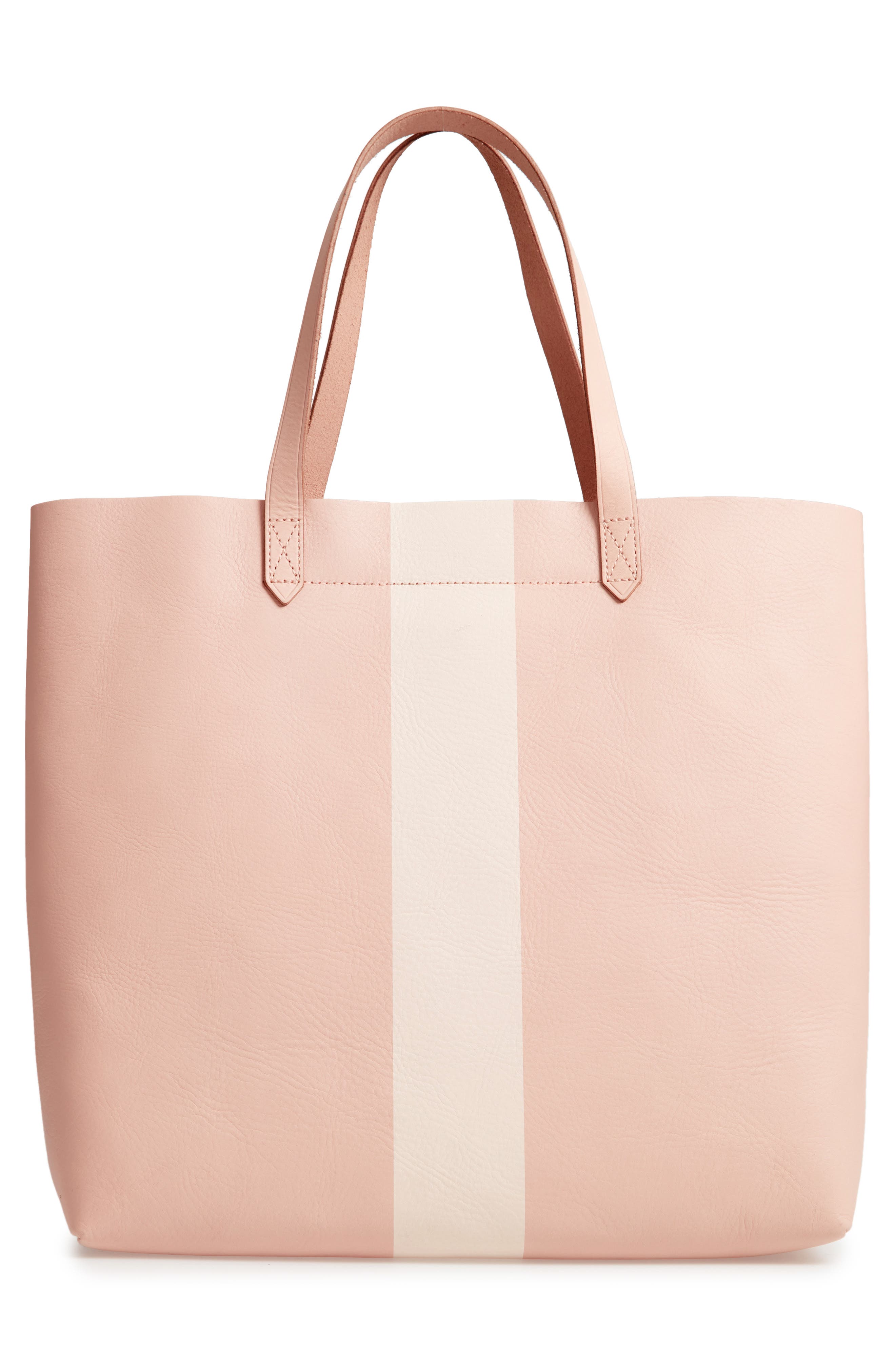 madewell sheer pink tote