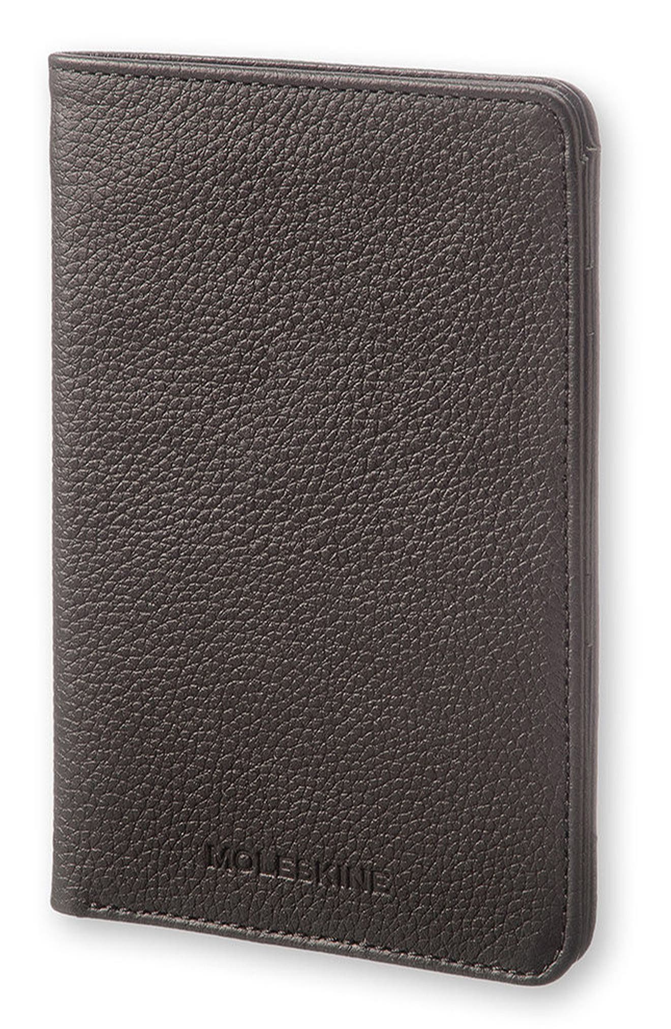 Moleskine Lineage Leather Passport Wallet Nordstrom